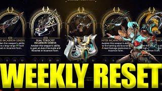 Umbra Forma! Best Warframe Incarnon Torid Week! Xaku Prime Wednesday! Warframe Weekly Reset