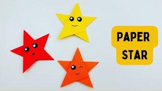 How To Make Easy Paper Christmas Star For Kids / Nursery Craft Ideas / Paper Craft Easy/ KIDS crafts