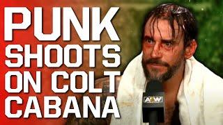 CM Punk SHOOTS On Colt Cabana, Hangman Page & AEW EVPs | MJF RETURNS At All Out 2022