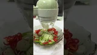 Product Link in Bio ( # 2129 )  @MaviGadgets  ▶️  2in1 Portable Vegetable Slicer Blender