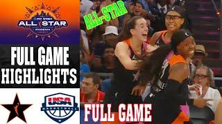 Team WNBA vs Team USA ALL-STAR [FULL GAME]  [TODAY] (07/202/2024) | WNBA Highlights 2024