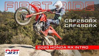 2025 Honda CRF250RX and CRF450RX Impressions  | Dirt Bike Test