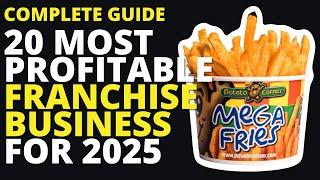 20 MOST PROFITABLE Franchise Business Ideas for 2025 | Franchise Republic