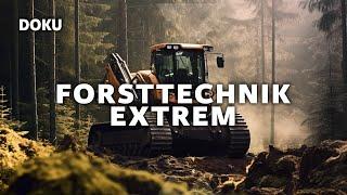 Forsttechnik extrem (Forstwirtschaft Dokumentation Deutsch, Technik Dokus, Baumaschinen Doku)