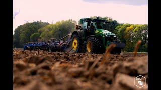 John Deere 8R 370 Grubbern (4K) @JohnDeereDeutschland #johndeere #8r #landwirtschaft #agrartechnik