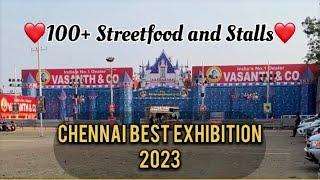 Chennai Exhibition 2023  100+ Streetfood and Stalls #trending