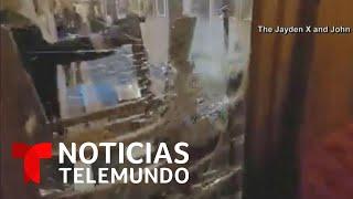 En video: momento en que mujer fue abatida en el Capitolio | Noticias Telemundo