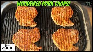 Ninja Woodfire Grilled Pork Chops!