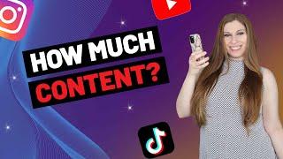 How Much Content Should I Be Making For Social Media Right Now? (IG Live Replay)