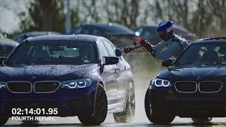 BMW M5 Sets 2 Guinness World Records While Refueling Mid-Drift