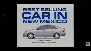 Ford Focus New Mexico Ford Dealers 2002 Commercial