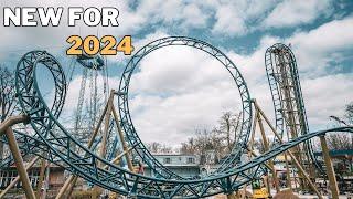 Vindfald Tivoli Friheden NEW for 2024 Roller Coaster!