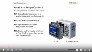 ScopeCorder - your next measurement instrument to solve complex measurement tasks