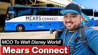 Beginners Guide To Taking Mears Connect To Walt Disney World From Orlando International Airport!