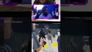 Lakers Fan Reacts To FIRST LOOK at Bronny James in Lakers uniform and signs 4 year contract #shorts