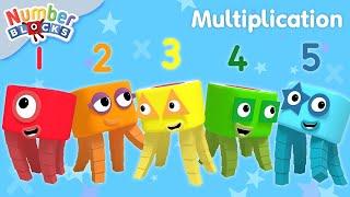 Times Tables - Multiplication for Kids Compilation - All Levels | Maths for Kids | Numberblocks