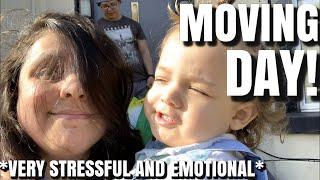 LAST MINUTE PACKING AND MOVING DAY!!!!! | stressful and emotional moving vlog - MarisJournal Vlogs