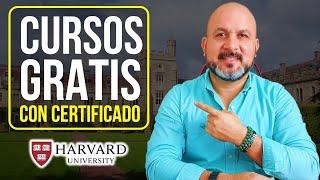 Los Mejores CURSOS GRATIS ONLINE con CERTIFICADO de Harvard, MIT… (100% EN ESPAÑOL)