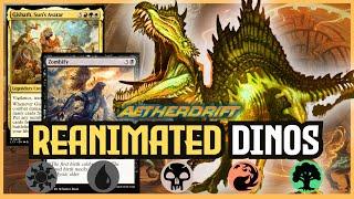 🟢SCARY BIG Turns With Reanimating Dinos! |  MTG Arena Standard Aetherdrift Jund Ranked