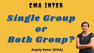 CMA Inter | Single Group or Both Group | Malayalam video