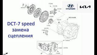 DCT-7 KIA Hyundai заміна зчеплення