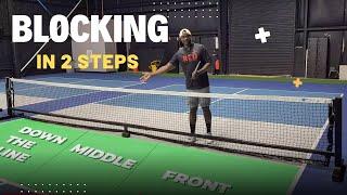 The Two Ways to Block In Pickleball | Pro Tips