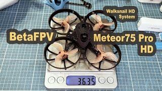 BetaFPV Meteor75 Pro HD Walksnail HD System