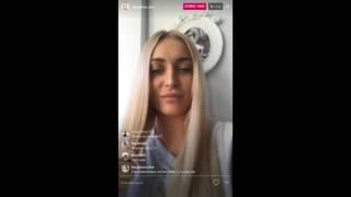 Кристина Дерябина прямой эфир Инстаграм