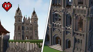 Building a Cathedral - The Entrance | Minecraft Hardcore Ep #17