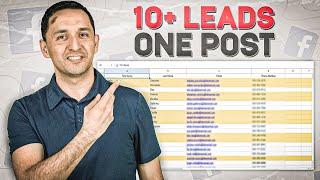 The EASY POST that gets agents 10 leads in 20 minutes