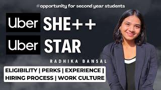 Uber She++ and Uber STAR Internship || Radhika Bansal || Uber STAR Intern'23 || Priyanka Loura