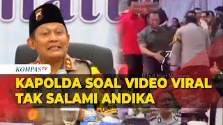 Kapolda Jateng Respons Video Viral Dirinya Tak Salami Cagub Andika Perkasa