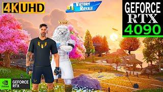 Fortnite Lionel Messi Skin Gameplay | RTX 4090 4K Max Graphics + RTX ON Chapter 6 Part #2 #fortnite