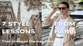 7 Style Lessons from Paris | Elegant Chic Minimalist Capsule Wardrobe