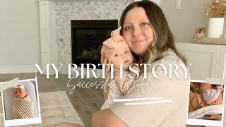 my birth story!! why I was induced, labor/birth, postpartum, + VBAC tips! / SUCCESSFUL VBAC