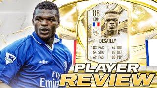 TOP 5 CB?! 88 MID ICON DESAILLY PLAYER REVIEW - FIFA 23 ULTIMATE TEAM