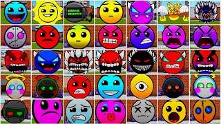 All JUMPSCARES Lobotomy Dash Difficulty Faces NEXTBOTS in Minecraft PE