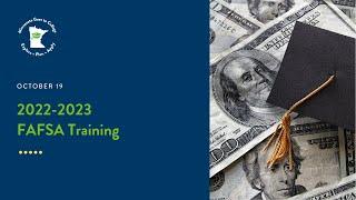 FAFSA Training