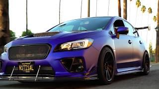 3M Satin Mystique Blue | Subaru STI Wrapped By Premium Auto Styling