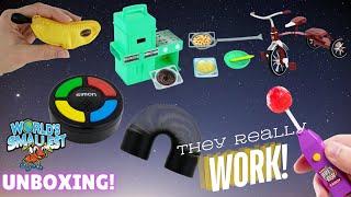 Huge World's Smallest Unboxing! They ALL Work! #gifted #RetroReality