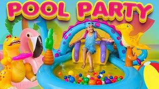 First Pool Party with Family| Summer Pool Party| #Family #Vlog| #samayranarula #poolparty