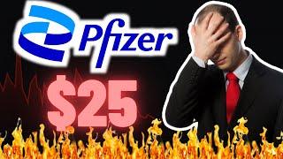 Pfizer Below $25 - MASSIVE Opportunity or Obvious Trap With Dividend Cut? | Buy This 7% Yield Stock?