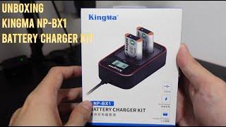 UNBOXING: Kingma NP-BX1 Battery Charger Kit (Alternative NP-BX1 battery for Sony Camera)