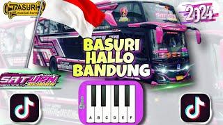 TELOLET BASURI REMIX HALLO BANDUNG MODUL OKDJ BUS SATURN TUNGGAL JAYA 12 CORONG #busmania