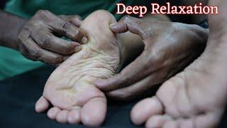 Deep Tissue Foot Reflexology ASMR: Unwind & De-Stress | Experience Pure Bliss: Foot Reflexology ASMR