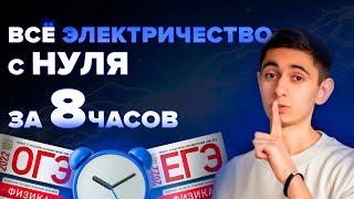 ВСЁ ЭЛЕКТРИЧЕСТВО ЗА 8 ЧАСОВ С НУЛЯ I Физика ОГЭ ЕГЭ 2024 I Эмиль Исмаилов - Global_EE