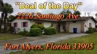 Deal of the Day - 2226 Santiago Ave , Fort Myers Shores, FL  33905