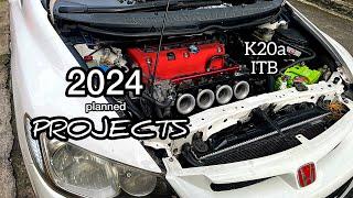 K20a ITB project 2024 Plans Updates and Target #dragcartel #ITB