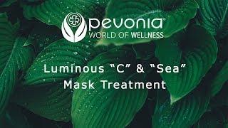 Pevonia Luminous C & Sea Mask Treatment