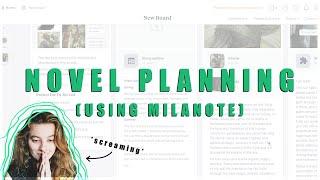 Planning my Novel With Milanote | Project Fae